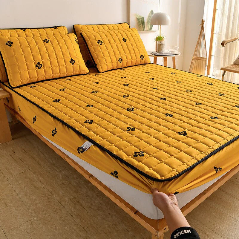 Conjunto de Cama Sleep Luxury  Premium - Jogo de Lençol + Fronhas Brinde