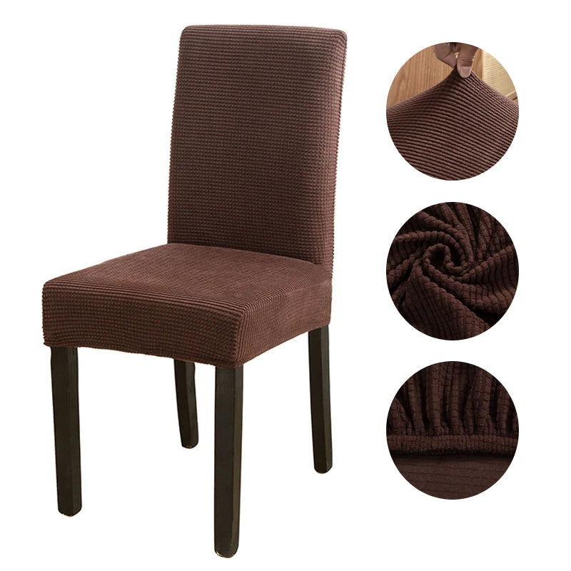 Capa de Cadeira Jantar Jacquard