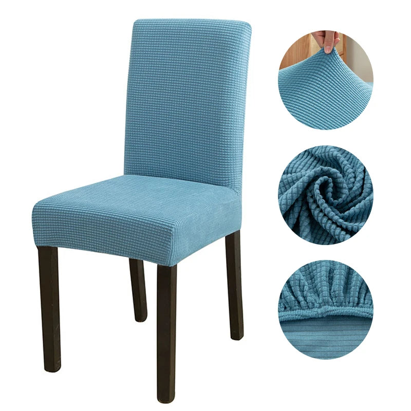 Capa de Cadeira Jantar Jacquard
