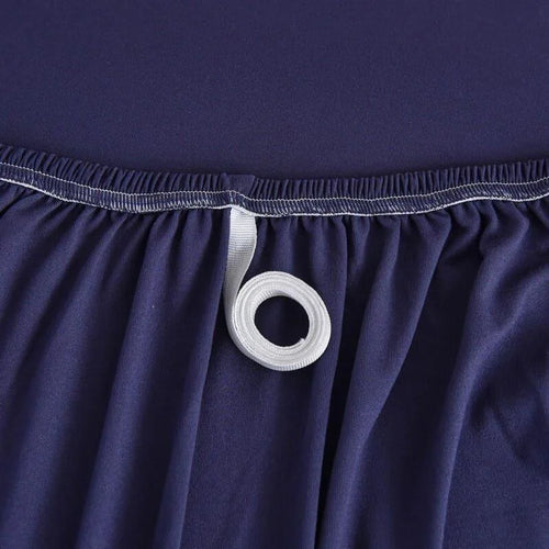 Capa Elástica Ajustável para Sofá – Azul-Marinho