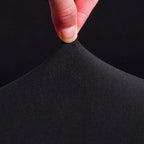 Capa De Sofá Ajustável Stretch Lisa Preto