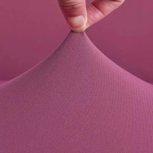 Capa Elástica Ajustável para Sofá – Rosa