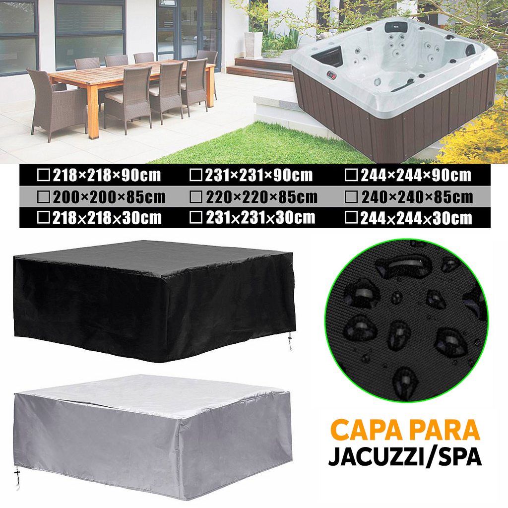 Capa Impermeável para Jacuzzi
