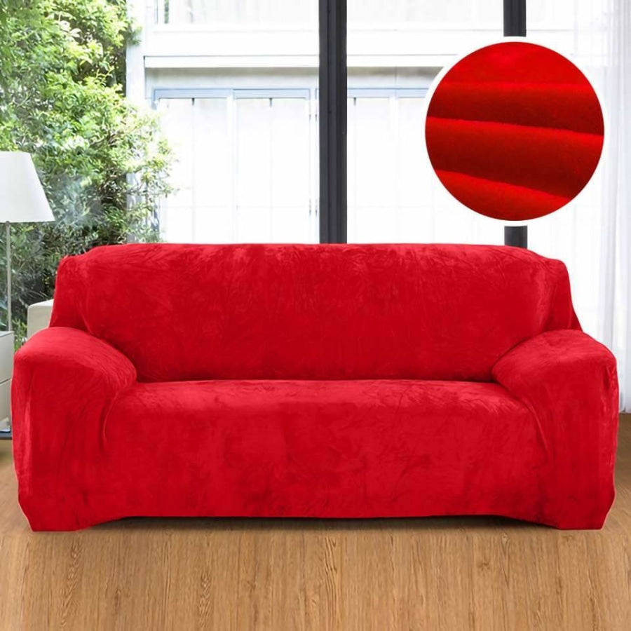 Capa Para Sofá Mágica Modernas 2 ou 3 Lugares Plush - FRETE GRÁTIS