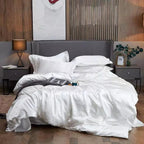 Conjunto  Jogo de Cama Cetim  + 2 Fronhas Luxo