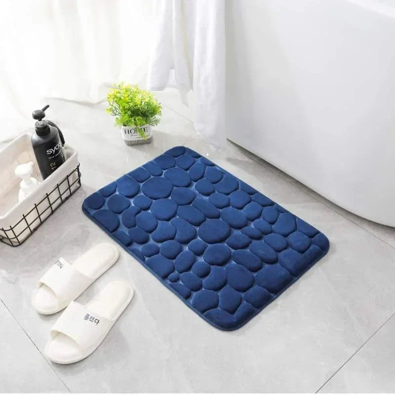 Tapete Antiderrapante para Banheiro em Microfibra – Absorção Rápida