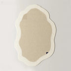 Tapete Irregular Antiderrapante para Sala e Quarto com Design Moderno