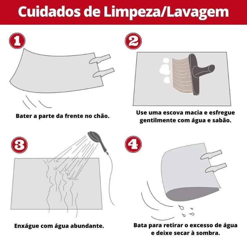 Tapete Liso Soft Felpudo Marrom