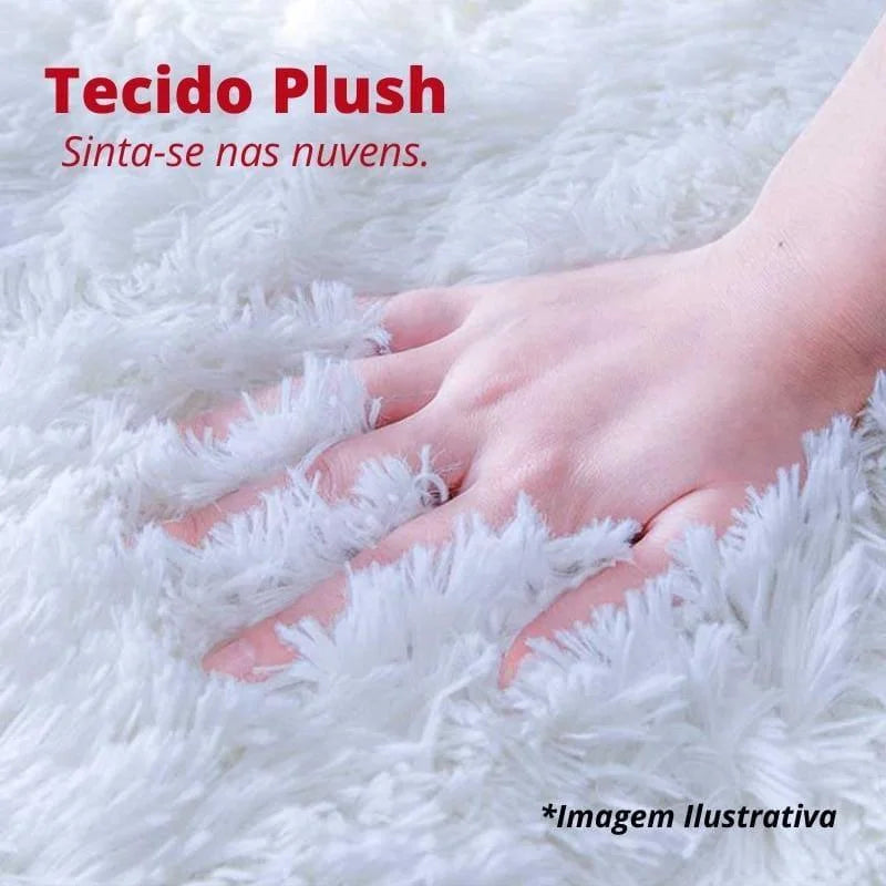 Tapete Liso Soft Felpudo Marrom