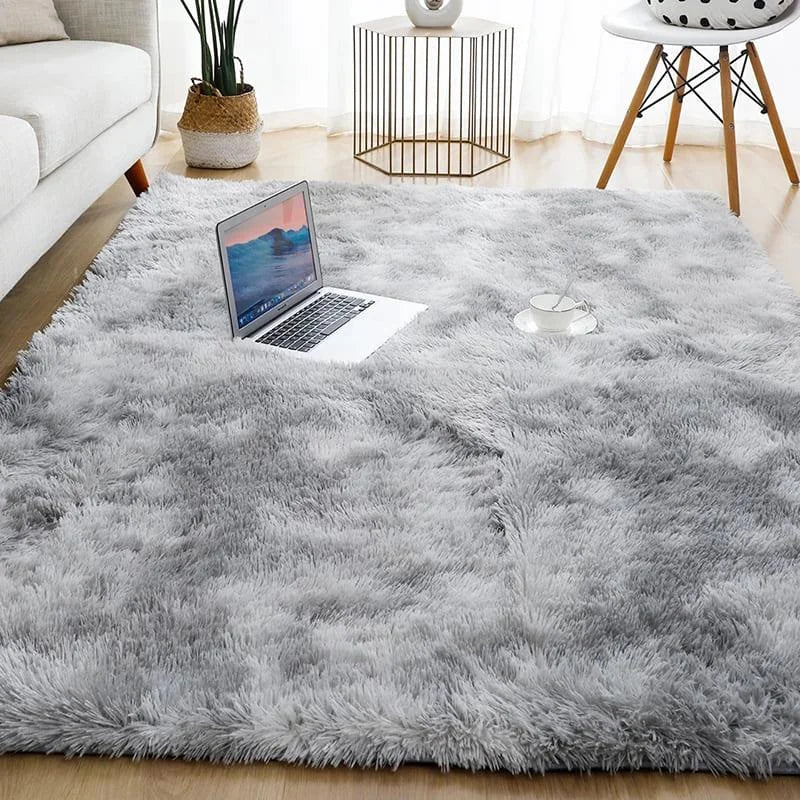 Tapete Luxury Felpudo Cinza Mescla